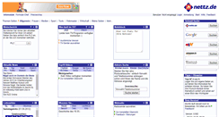 Desktop Screenshot of nettz.de